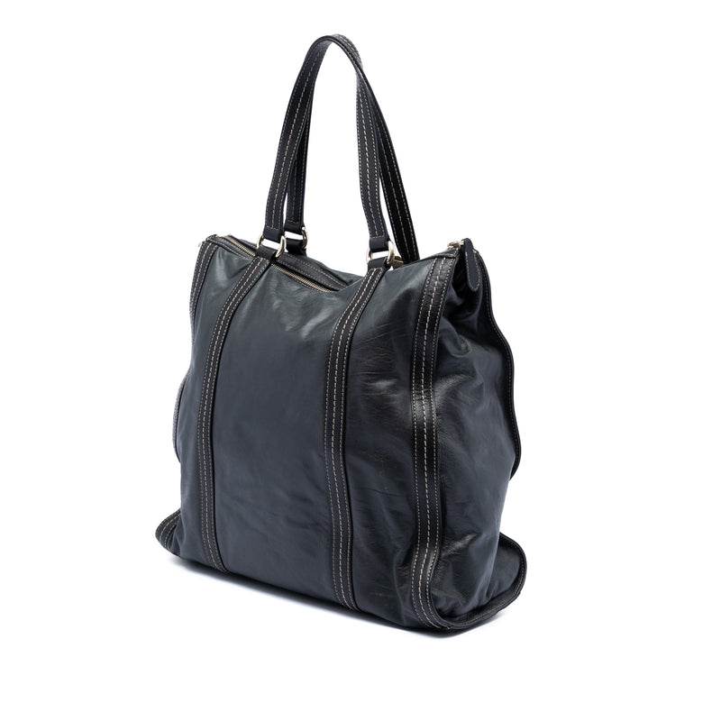 Leather Duchessa Tote - Image 2