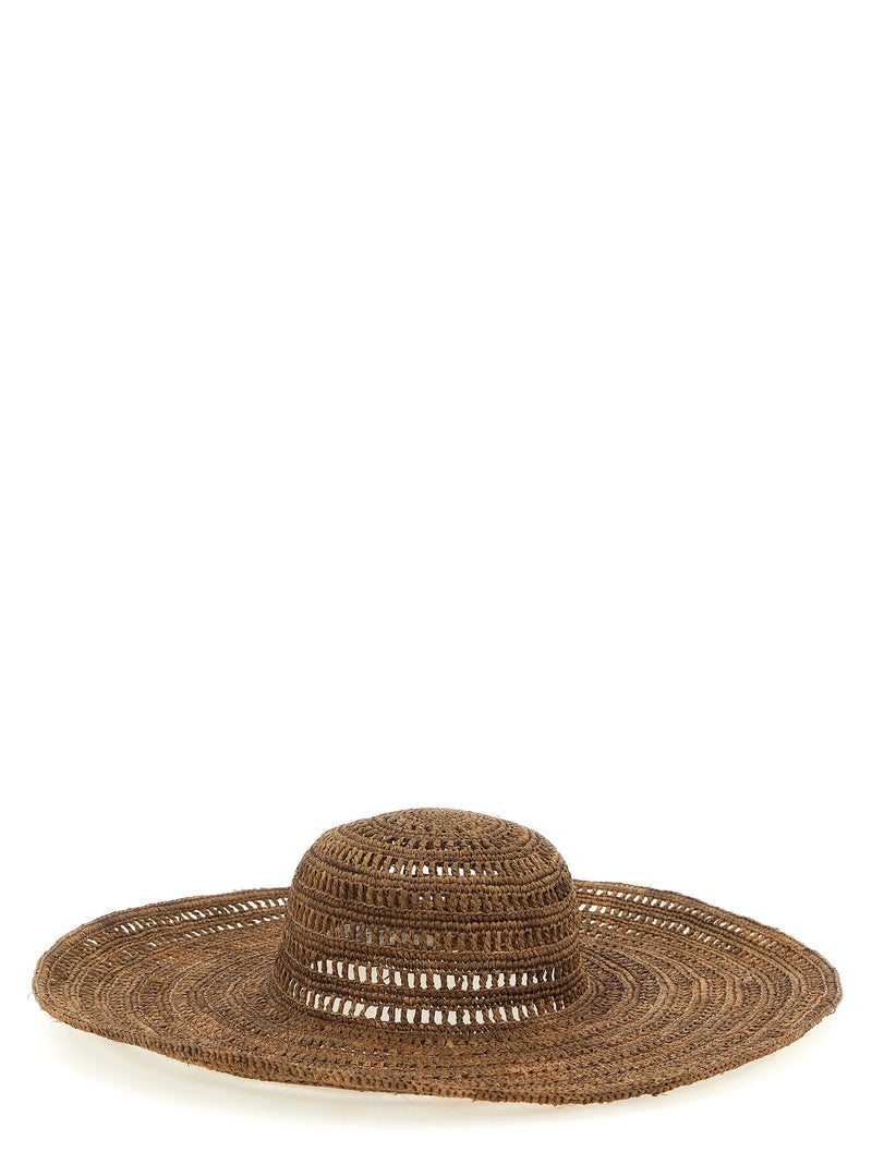 Ibeliv Sun Hat — Tan Natural Raffia
