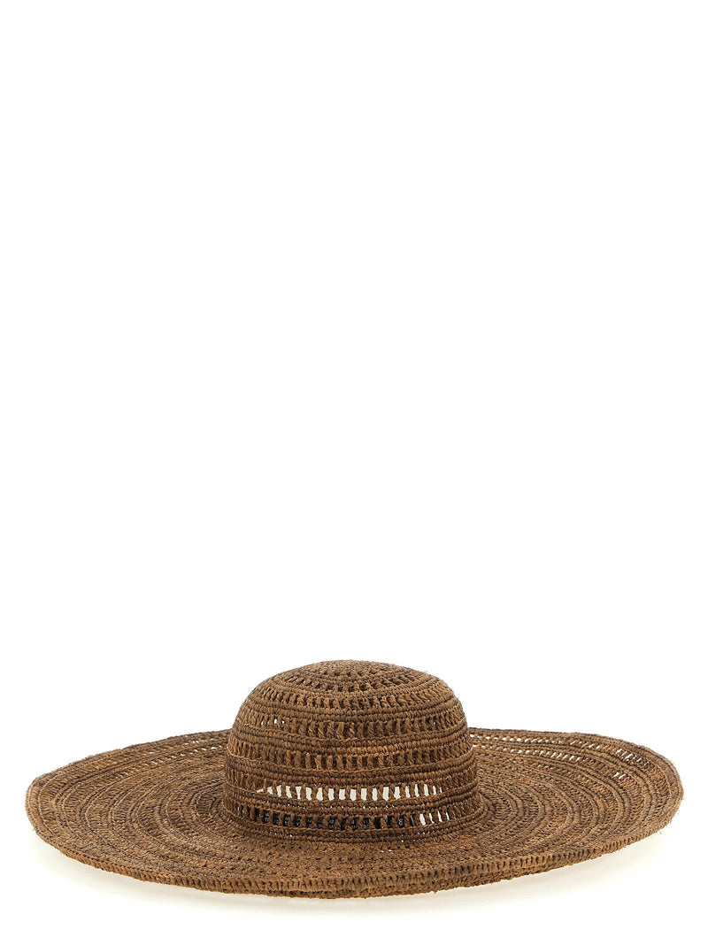 Ibeliv Sun Hat — Tan Natural Raffia