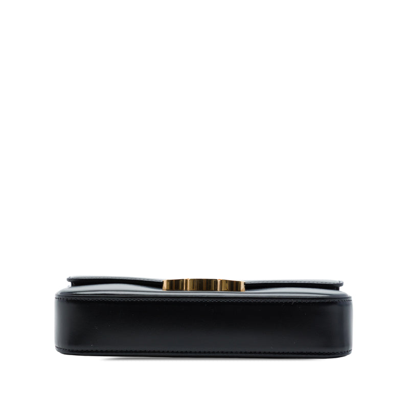 Shiny Calfskin Triomphe Claude Shoulder Bag - Image 3