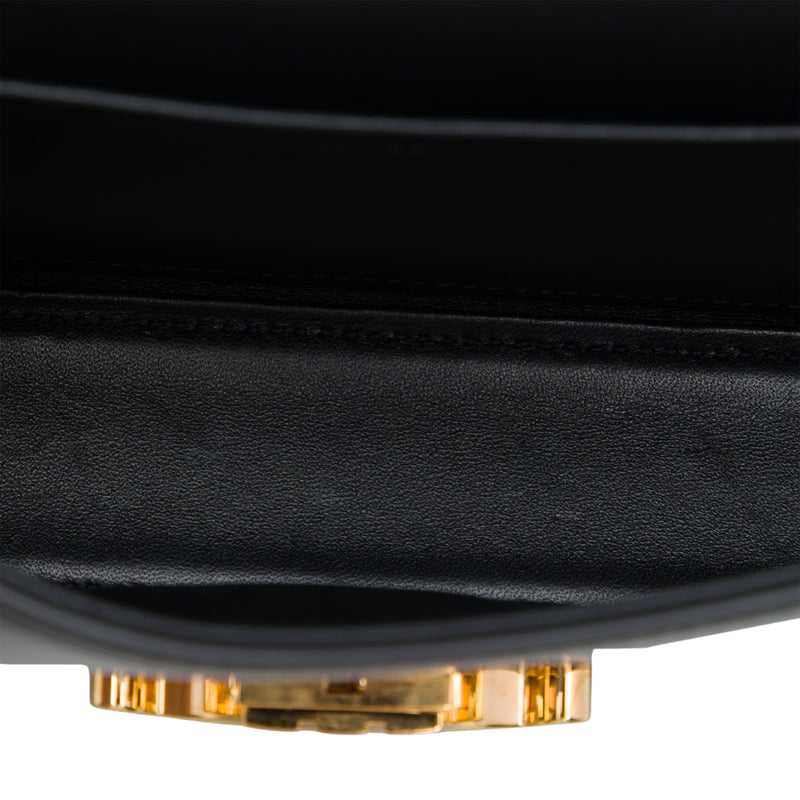 Shiny Calfskin Triomphe Claude Shoulder Bag - Image 4
