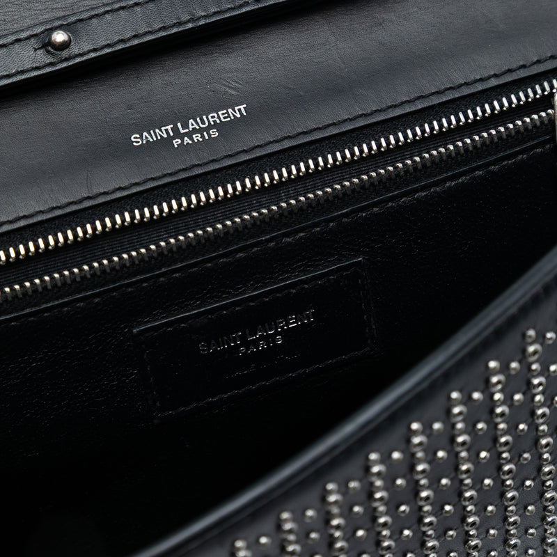 Studded Leather Monogram Le Sept Chain Bag - Image 6