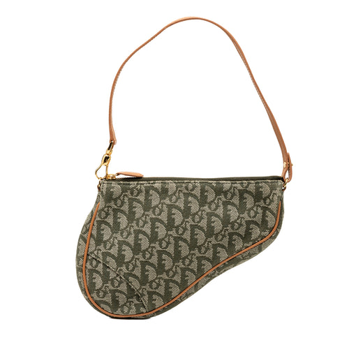 Mini Diorissimo Canvas Saddle Pochette - Image 1