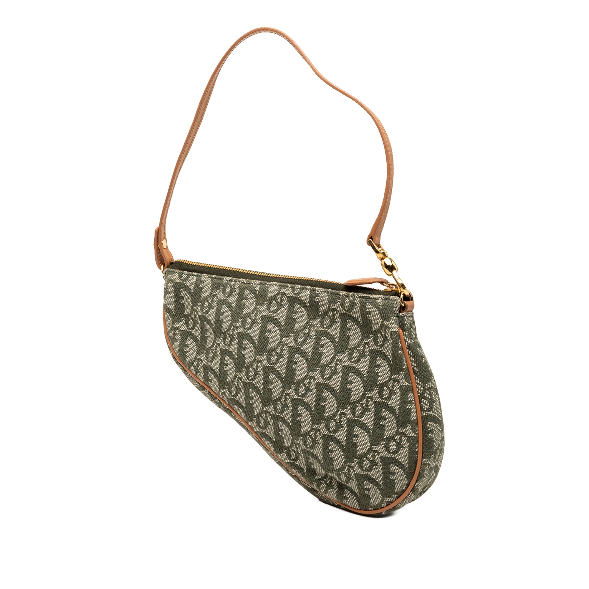 Mini Diorissimo Canvas Saddle Pochette - Image 2