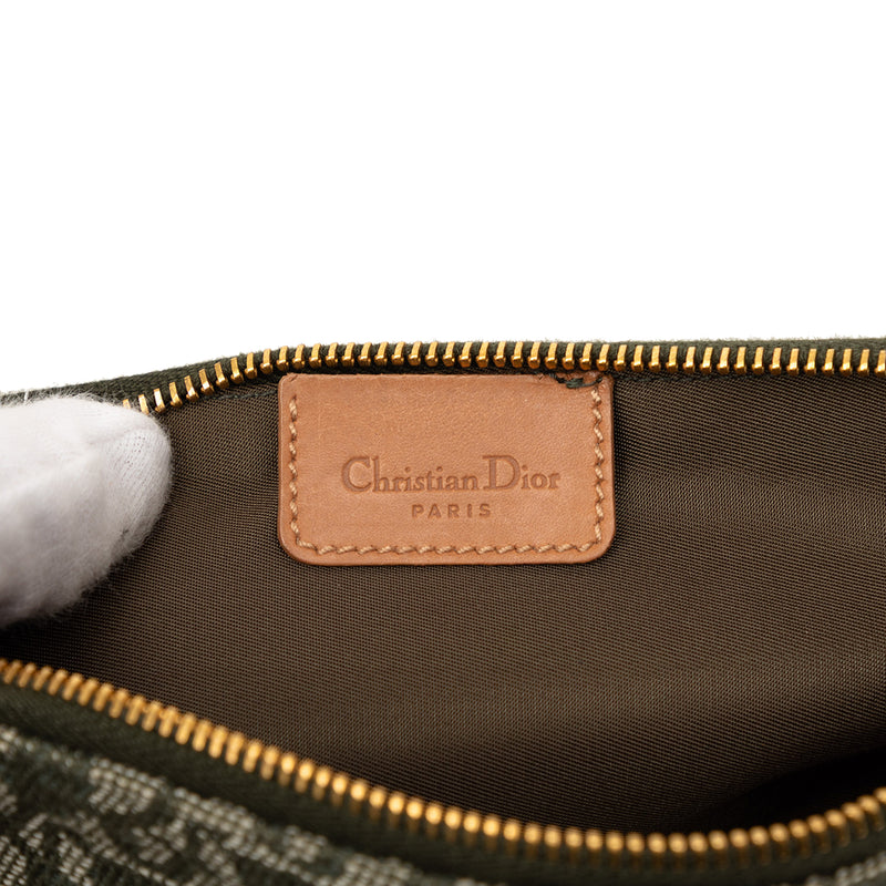 Mini Diorissimo Canvas Saddle Pochette - Image 5