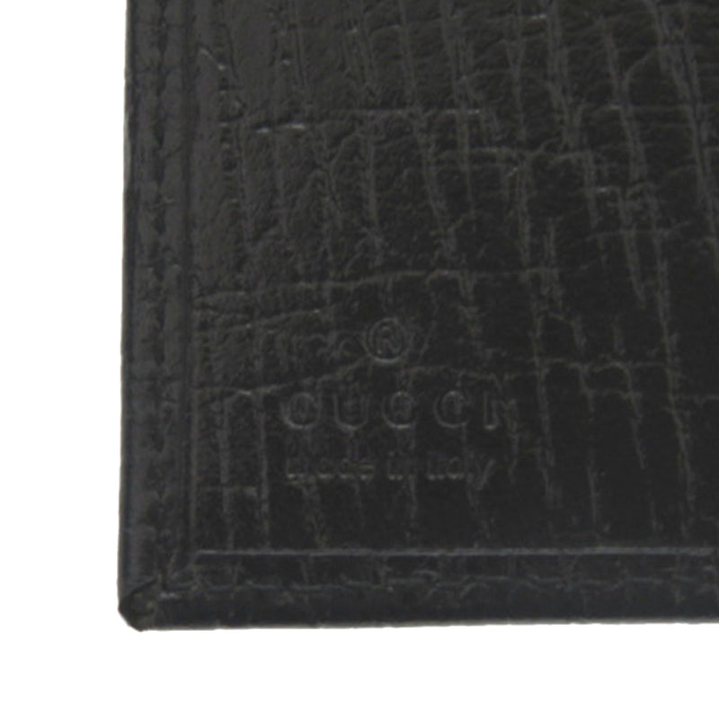 Textured Leather Bamboo Long Wallet - Image 6