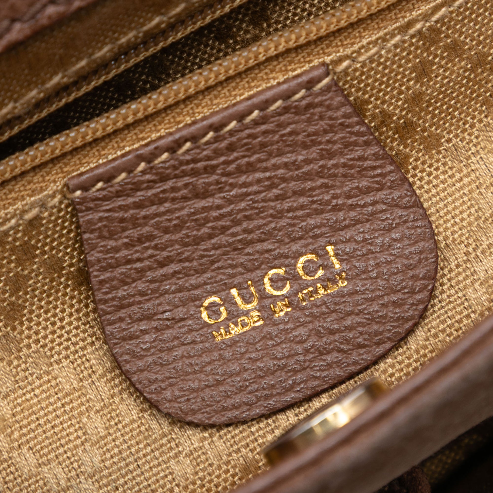Mini Suede Bamboo Satchel - Image 5