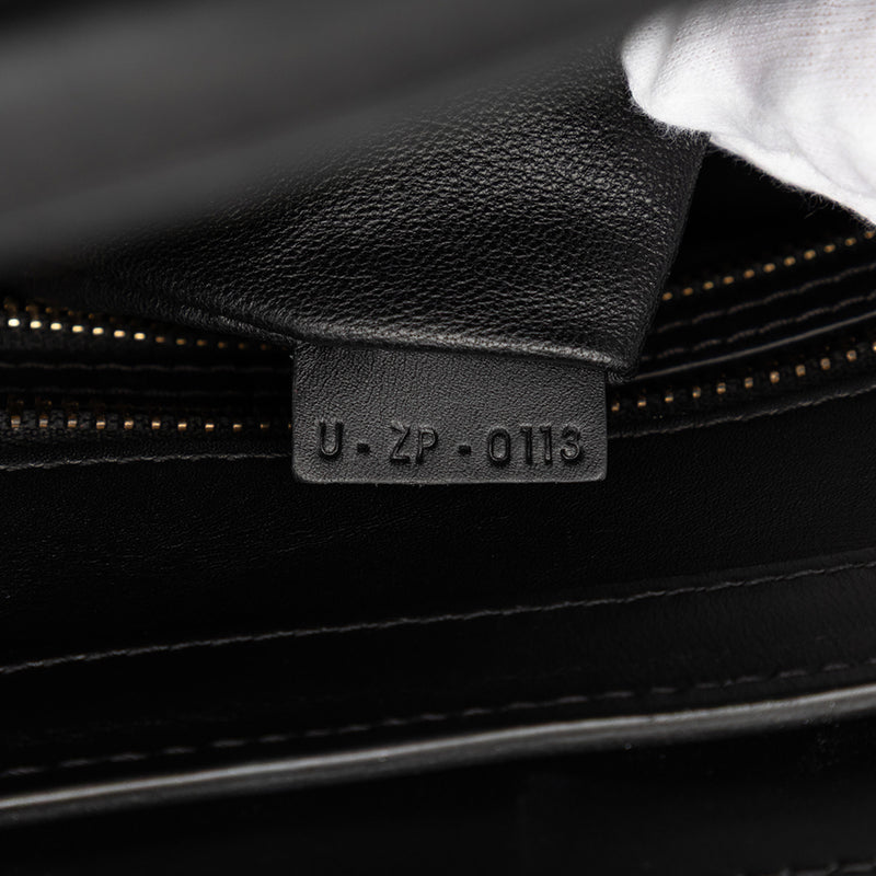 Micro Tricolor Leather Luggage Tote - Image 6