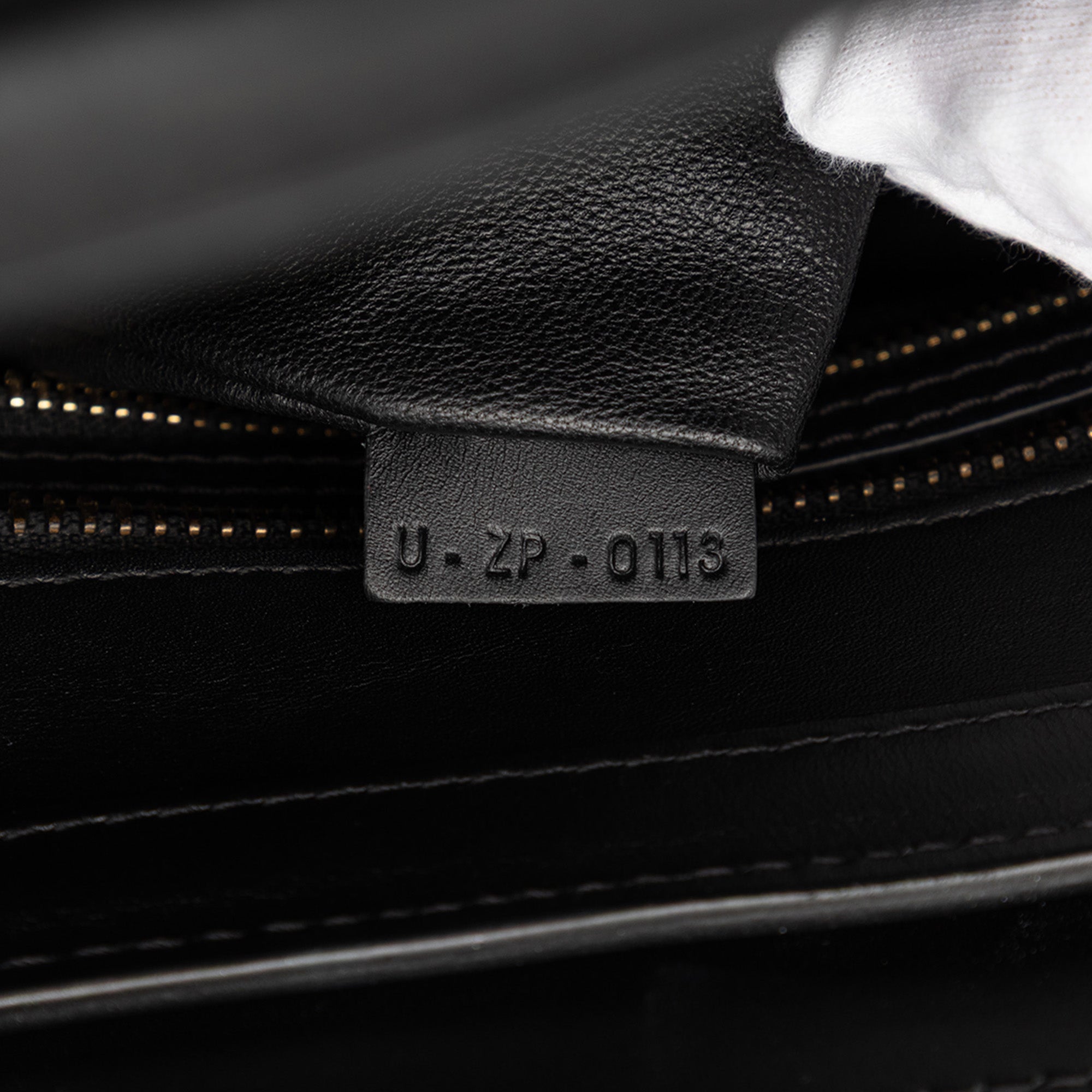Micro Tricolor Leather Luggage Tote - Image 6