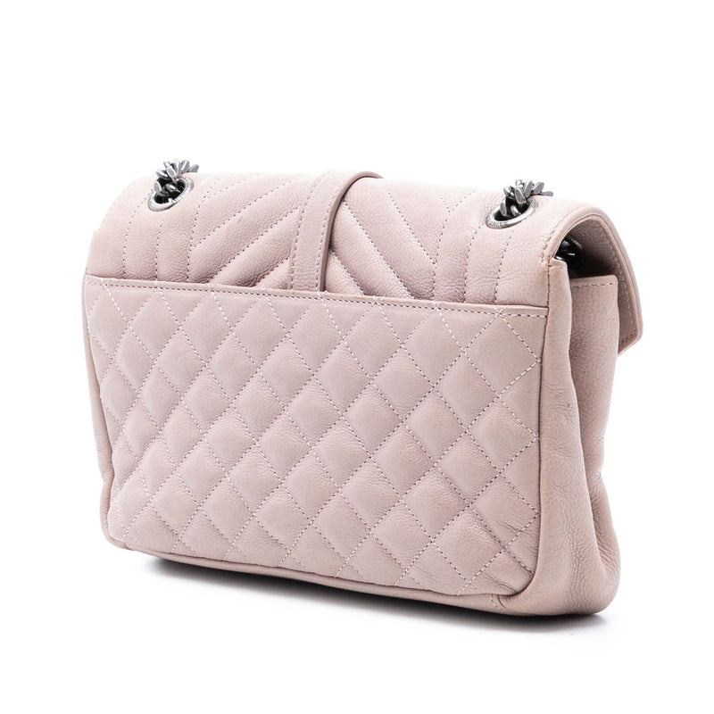 Medium Sheepskin Triquilt Monogram College Bag - Image 2