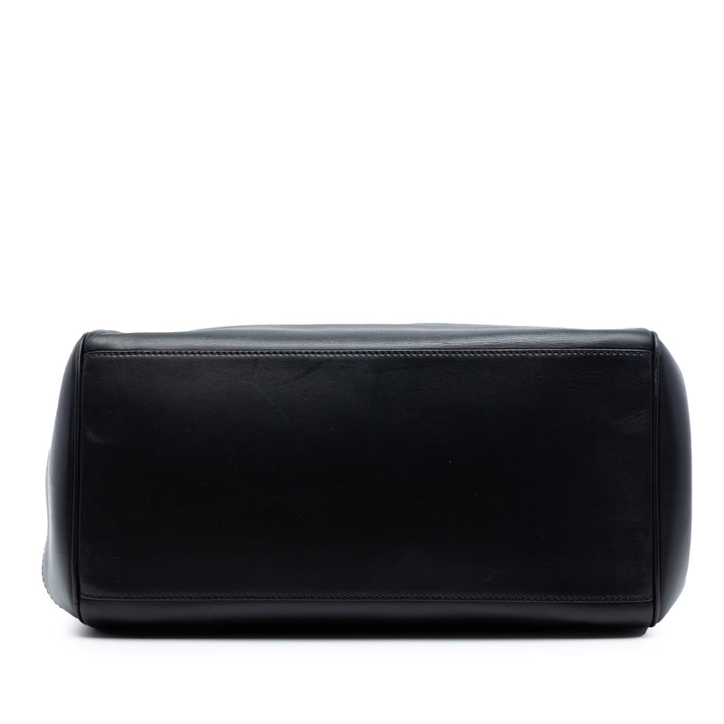 Intrecciato Trimmed Leather Ducale Top Handle Bag - Image 3