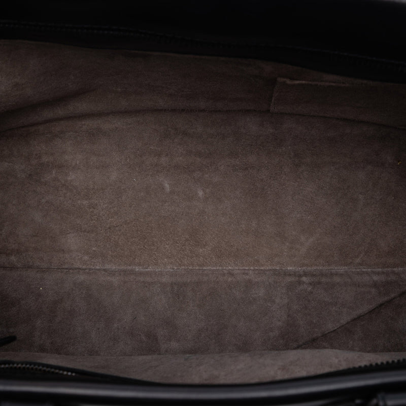 Intrecciato Trimmed Leather Ducale Top Handle Bag - Image 4