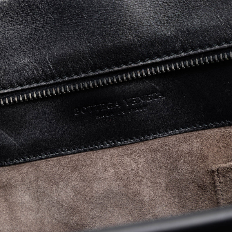 Intrecciato Trimmed Leather Ducale Top Handle Bag - Image 5