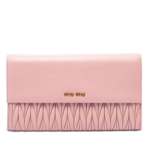 Matelasse Nappa Clutch - Image 1