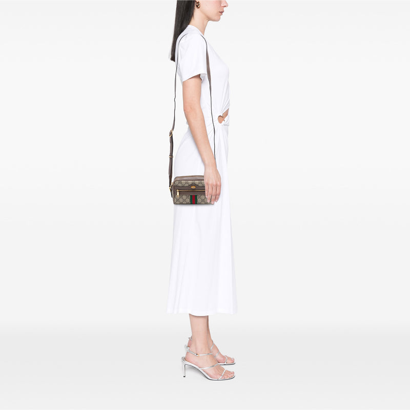 Mini GG Supreme Web Ophidia Crossbody - Image 7