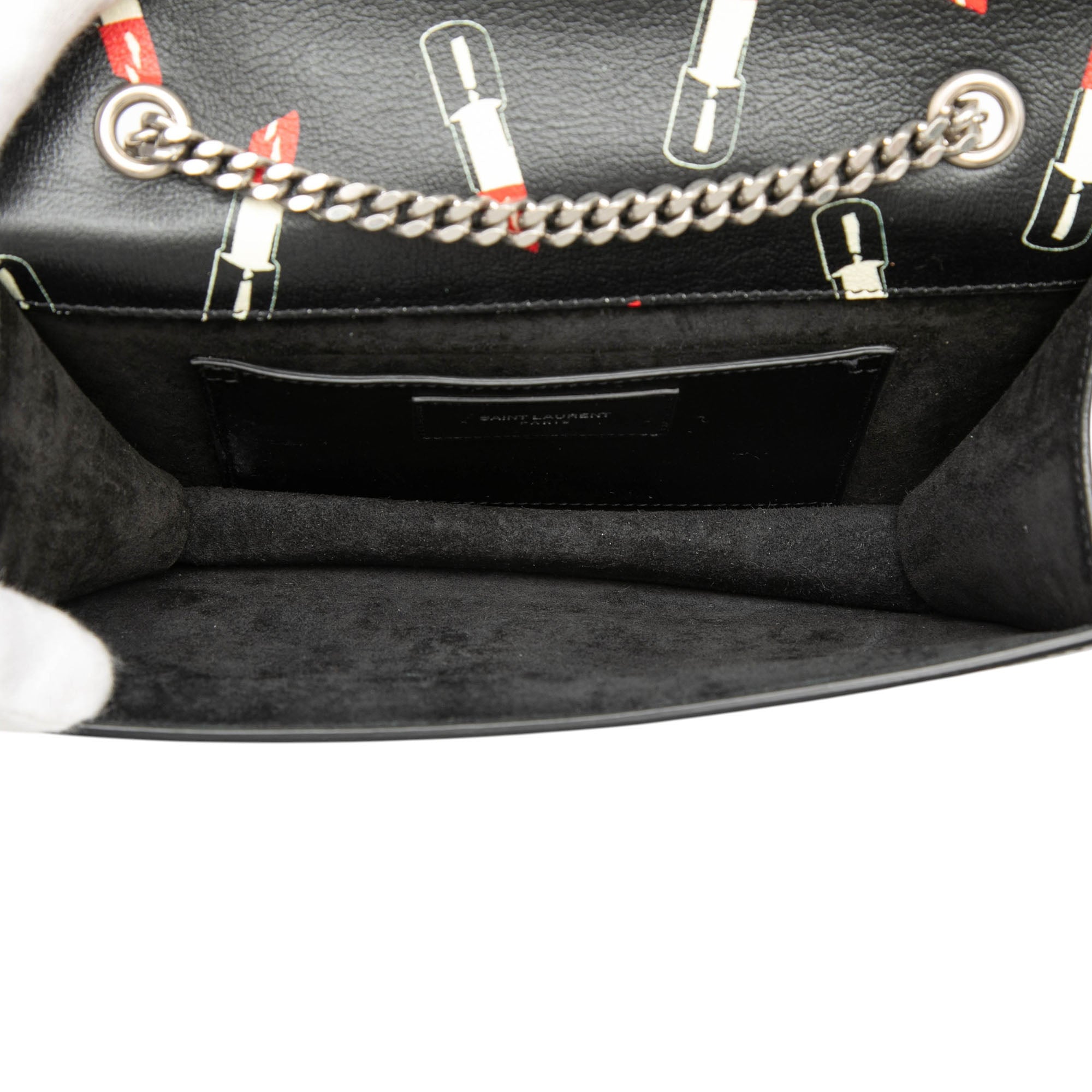 Calfskin Lipstick Print Betty Crossbody - Image 4