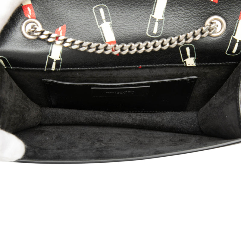 Calfskin Lipstick Print Betty Crossbody - Image 4