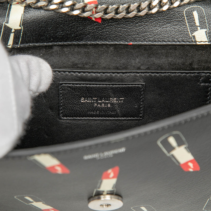 Calfskin Lipstick Print Betty Crossbody - Image 5