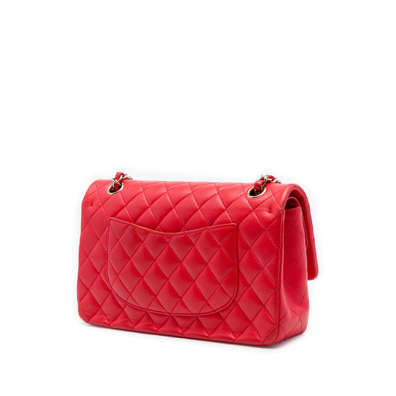 Medium Classic Lambskin Double Flap - Image 2