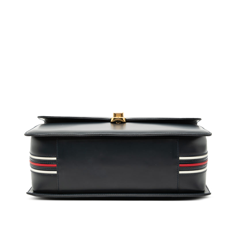 Calfskin Turnlock Sideline Handbag - Image 3