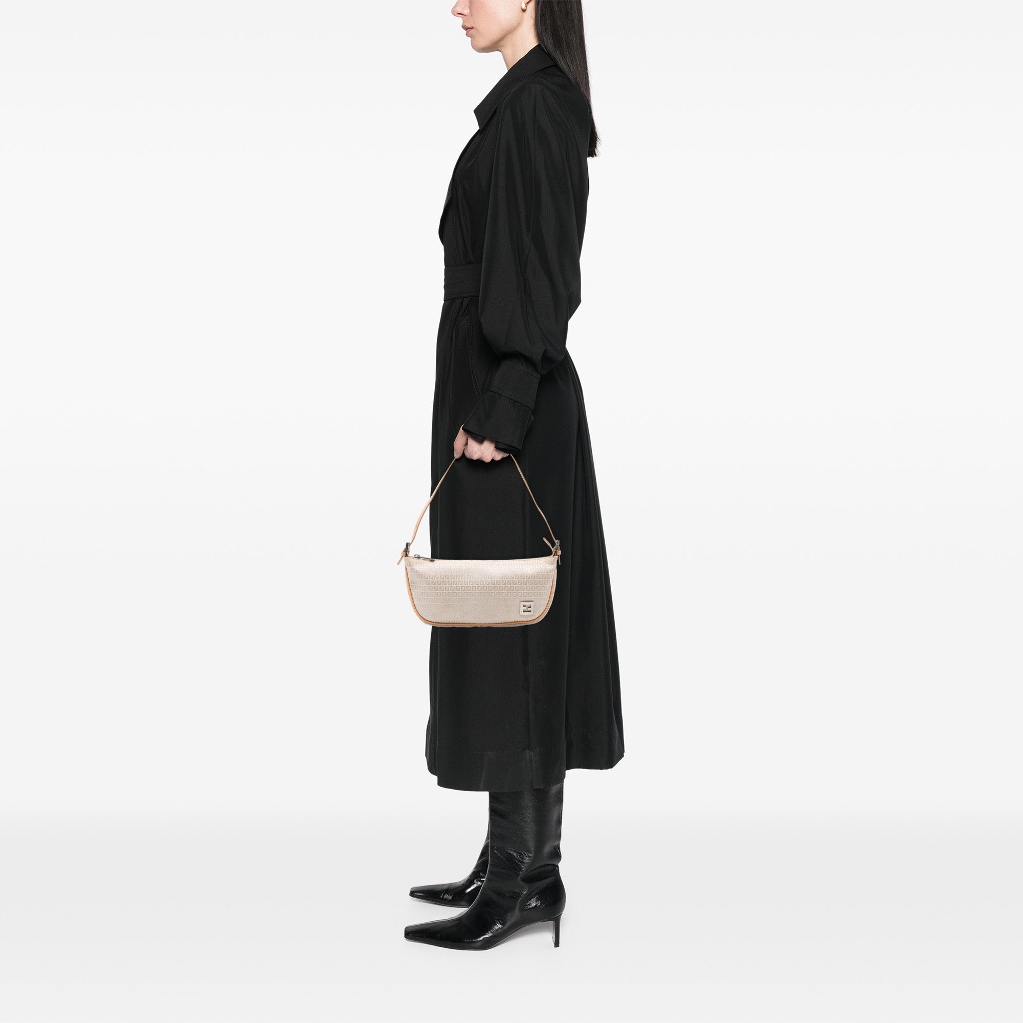Micro Zucchino Canvas Shoulder Bag - Image 6