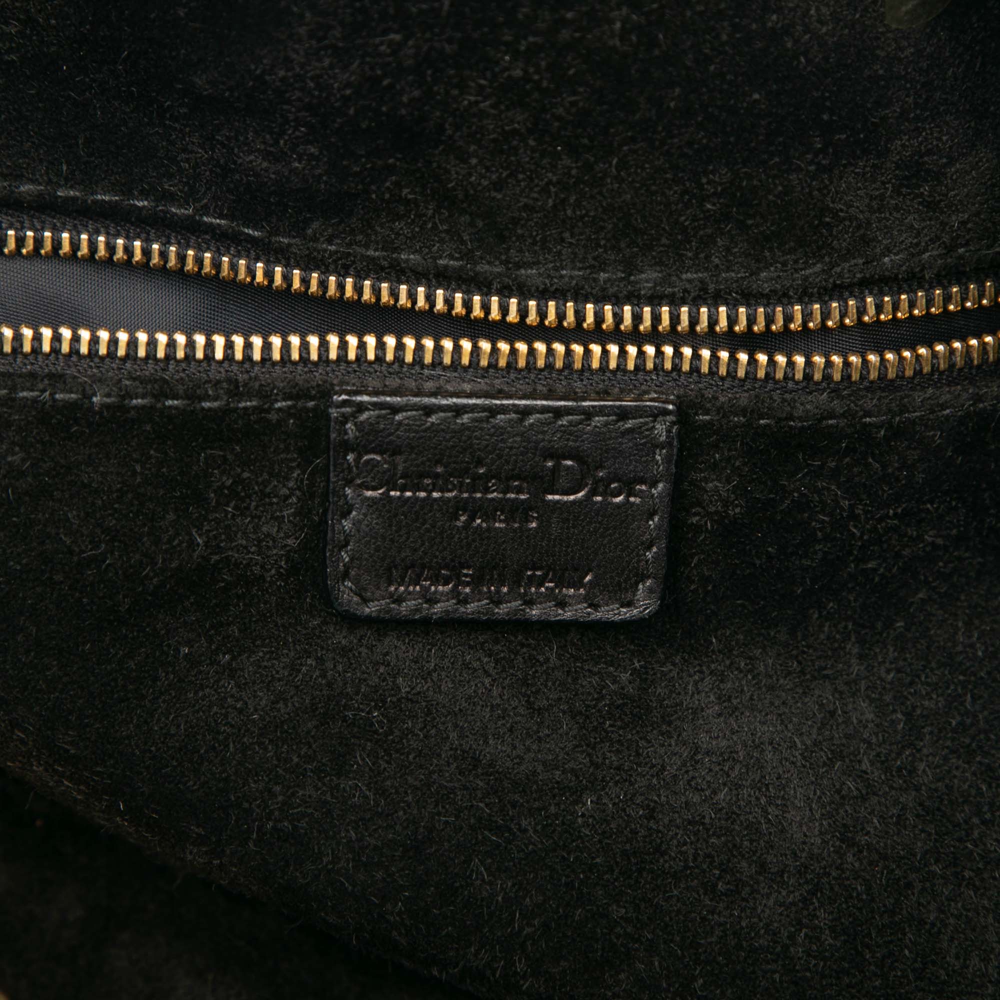 Large Lambskin Cannage Lady Dior Soft Shopping Tote - Image 5