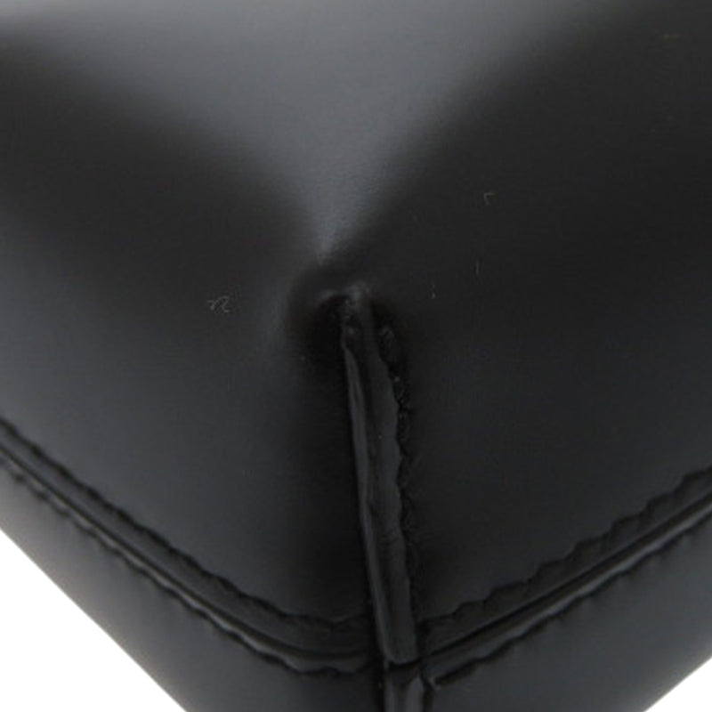 Leather Gancini Trifoglio Handbag - Image 10