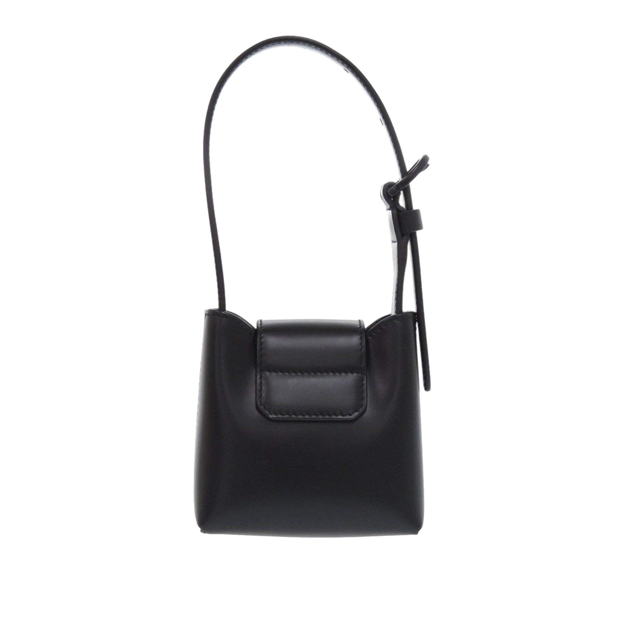 Leather Gancini Trifoglio Handbag - Image 2