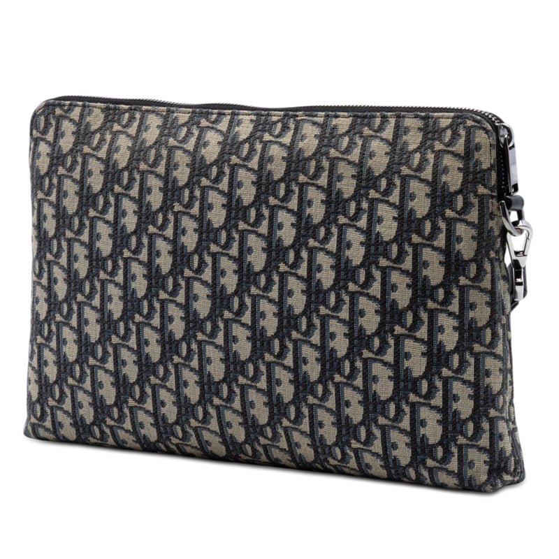 Oblique Canvas A4 Zipped Pouch - Image 2