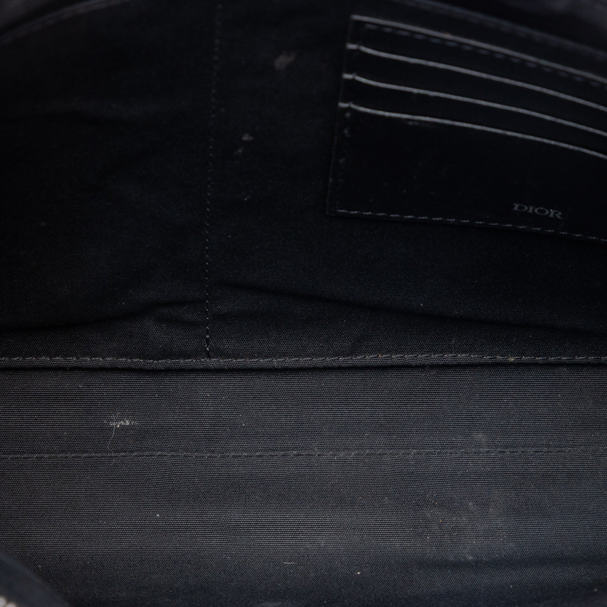 Oblique Canvas A4 Zipped Pouch - Image 4