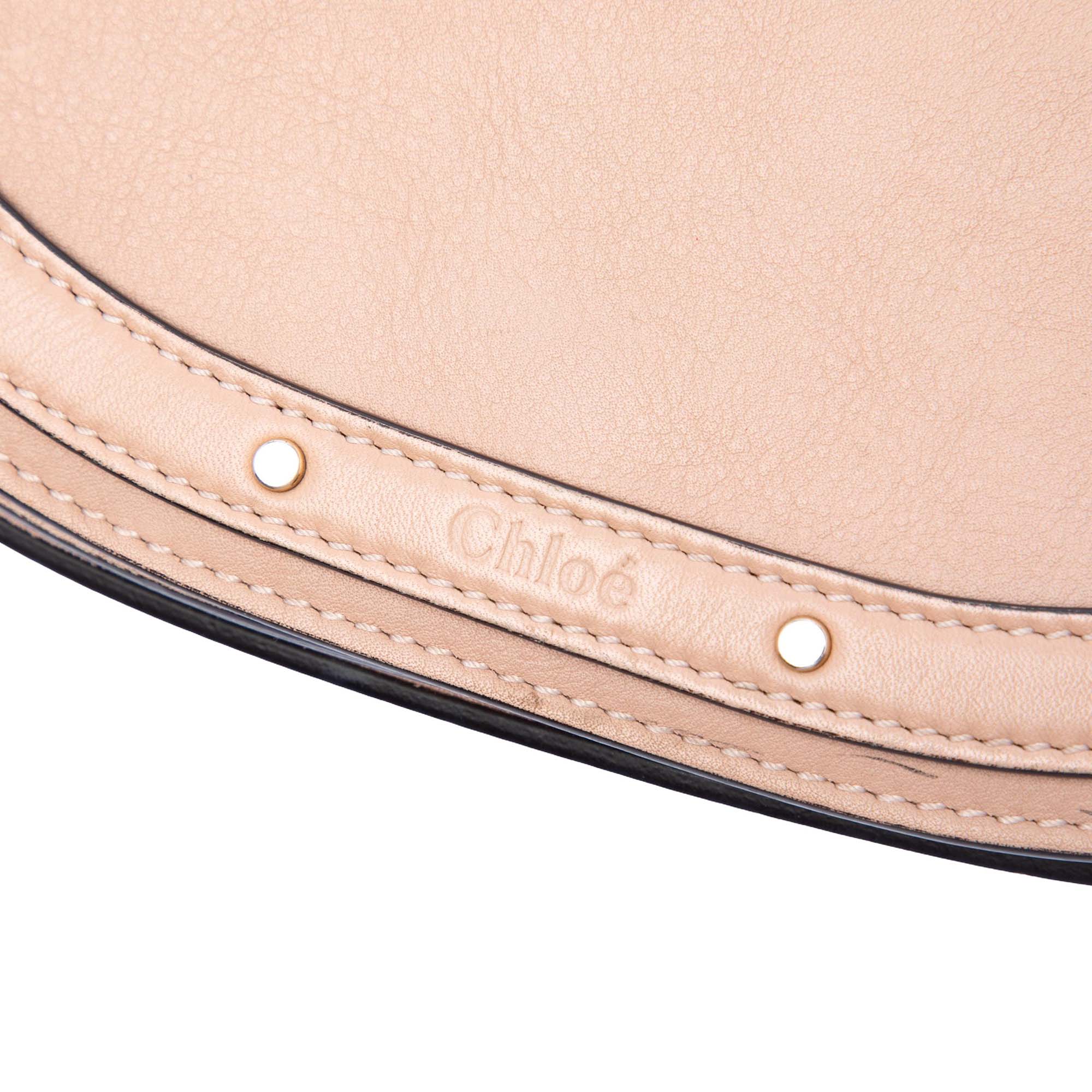 Medium Leather Nile Bracelet Satchel - Image 5