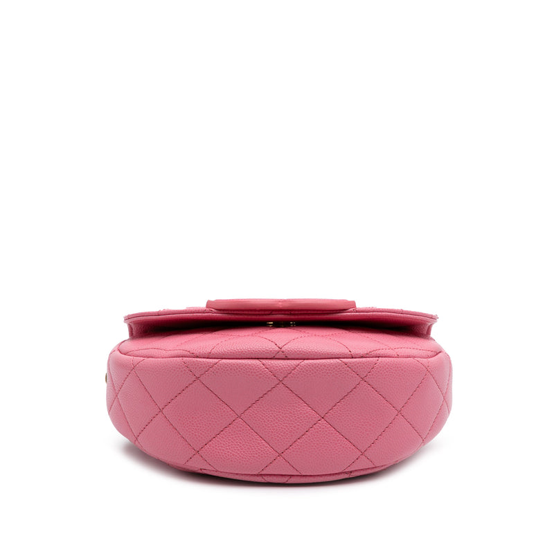 Mini CC Quilted Caviar Messenger Flap - Image 3