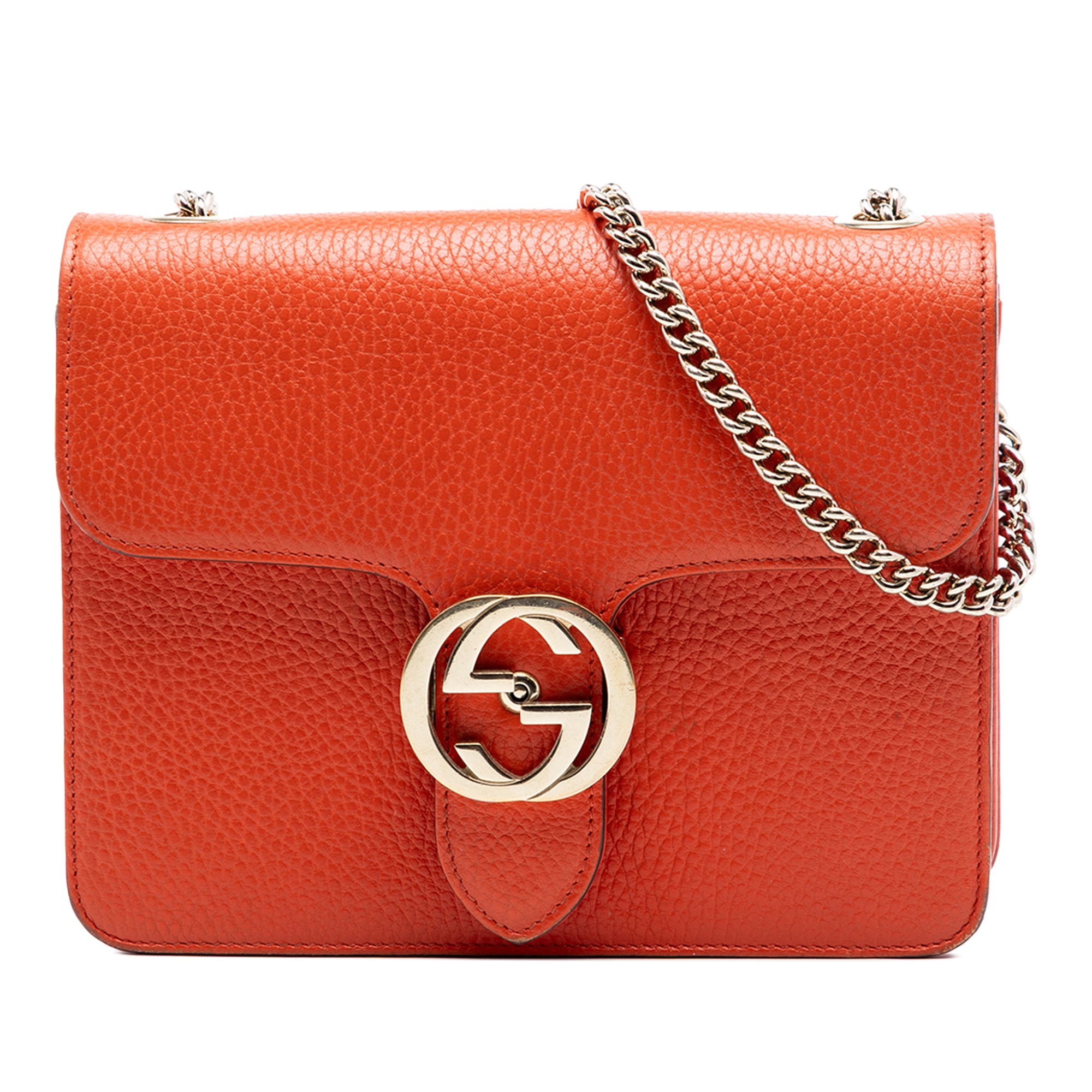 Small Dollar Calfskin Interlocking G Crossbody - Image 1