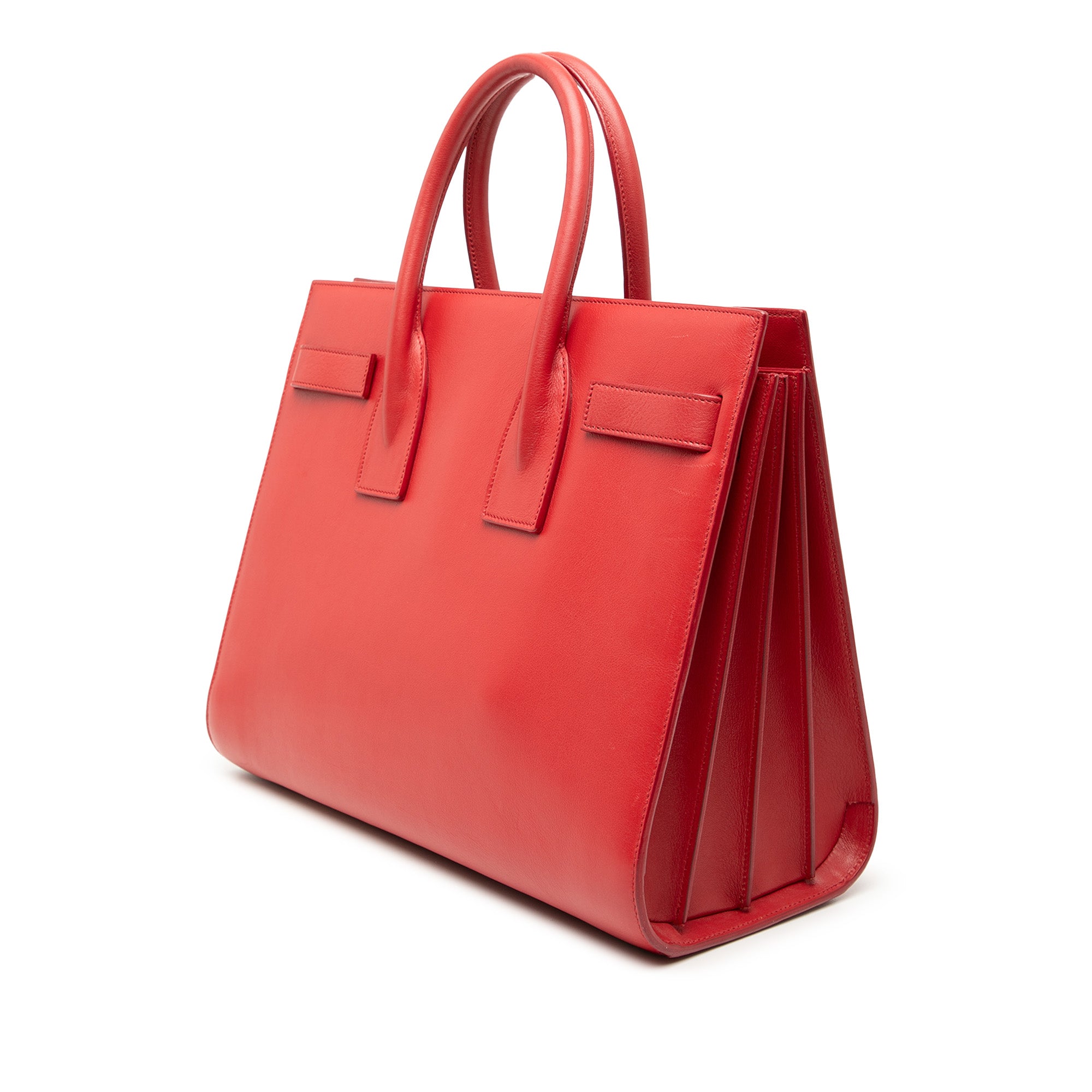 Small Leather Sac De Jour Satchel - Image 2