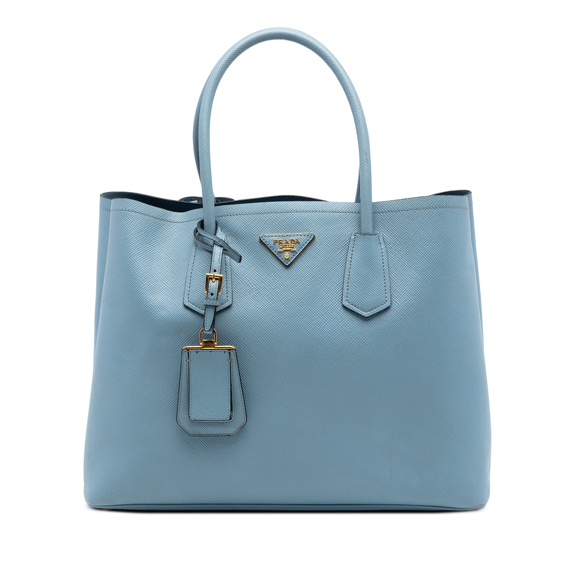 Large Saffiano Cuir Double Satchel - Image 1