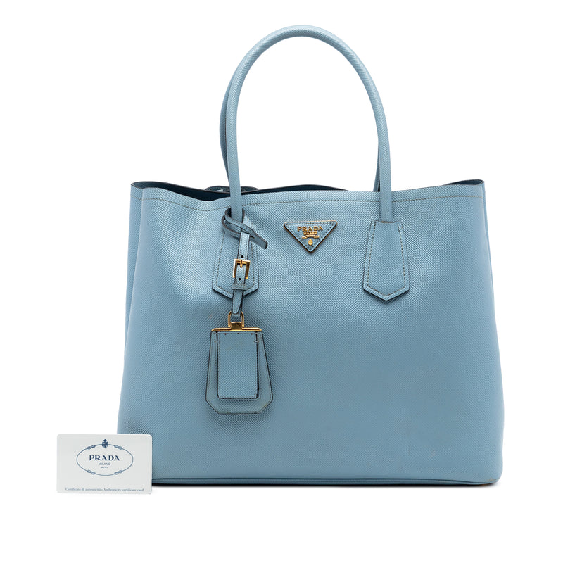 Large Saffiano Cuir Double Satchel - Image 7