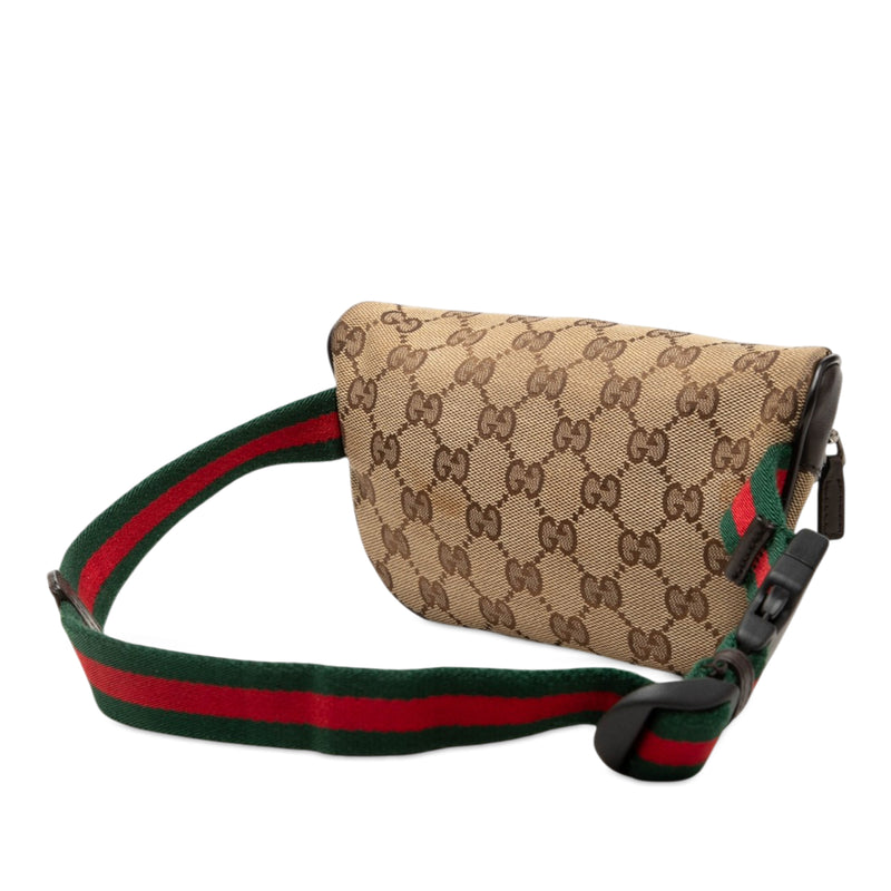 Childrens GG Canvas Web Belt Bag - Image 2