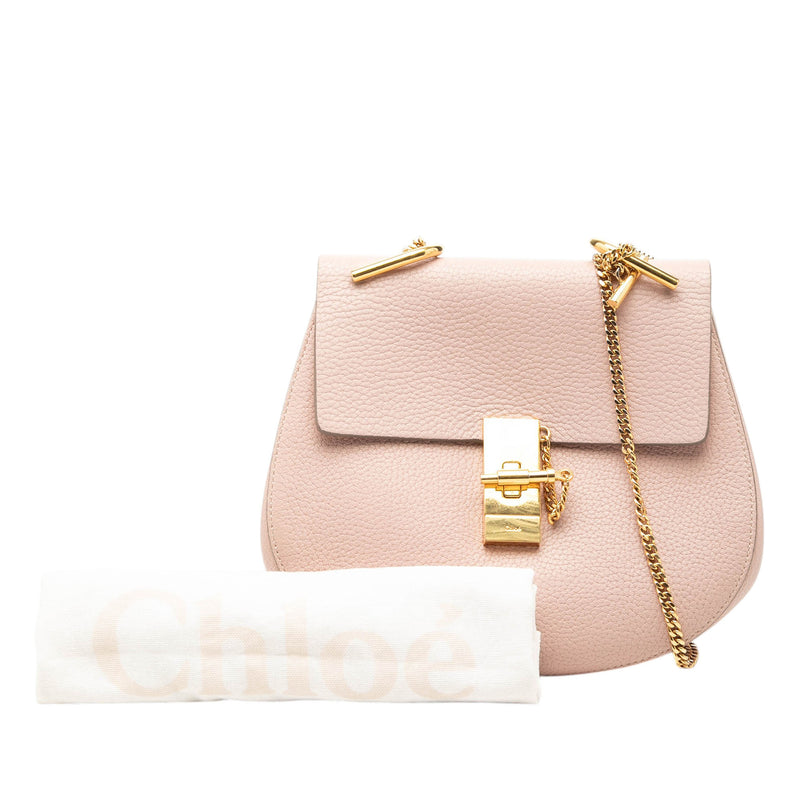 Small Grained Calfskin Drew Crossbody - Image 8