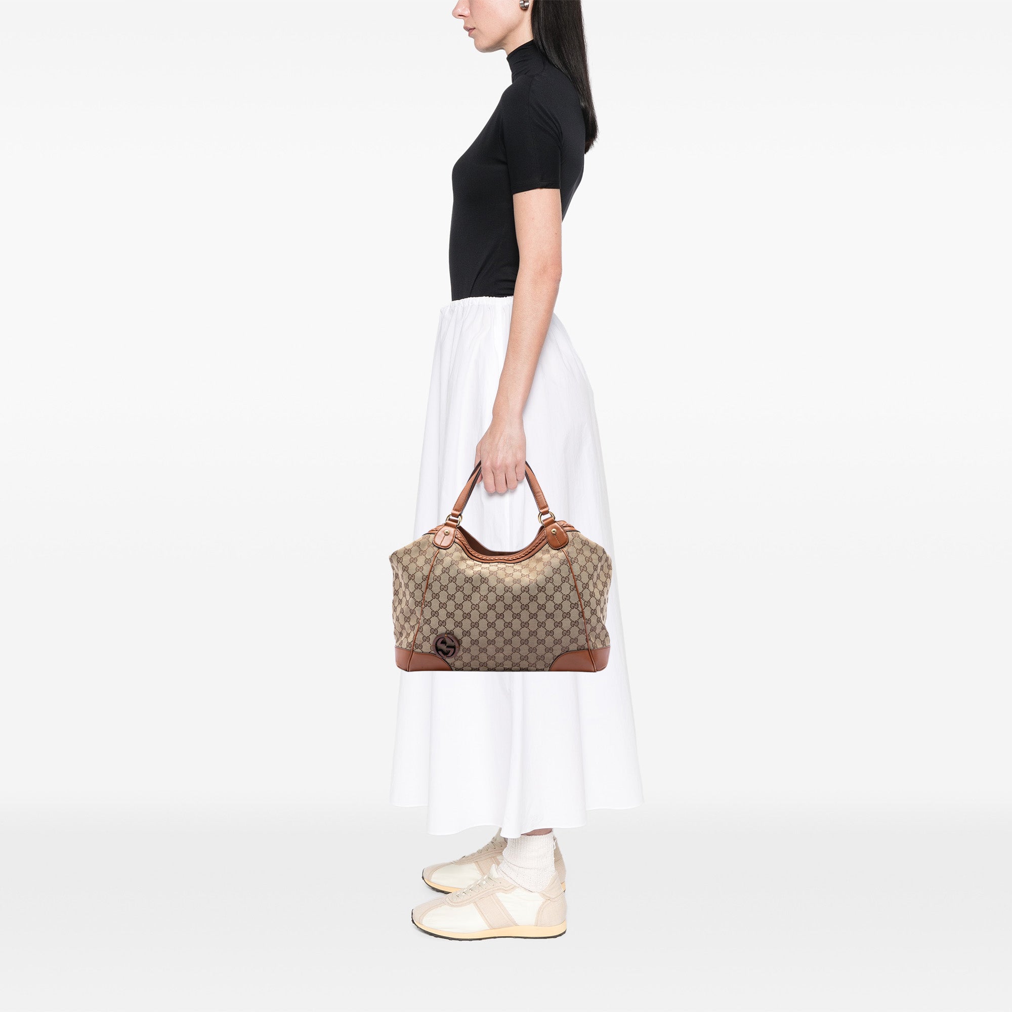 Medium GG Canvas Brick Lane Tote - Image 5