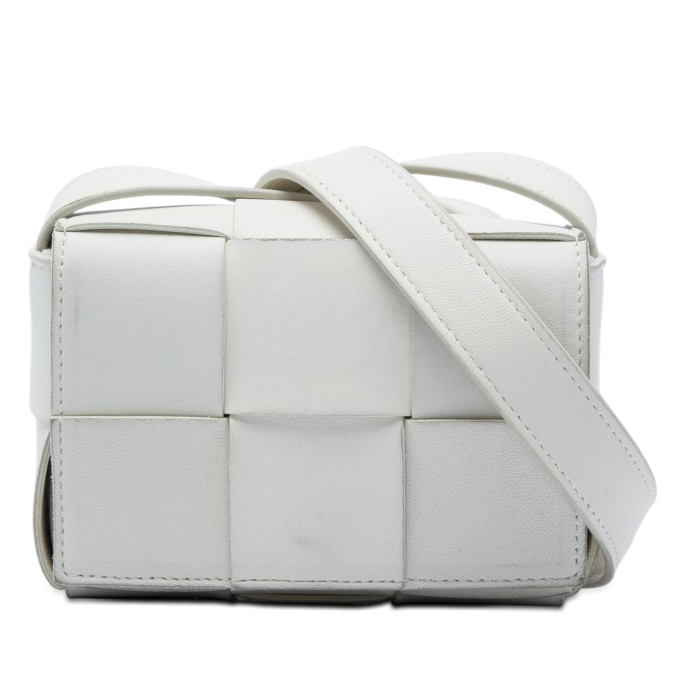 Candy Nappa Intrecciato Cassette Crossbody - Image 1