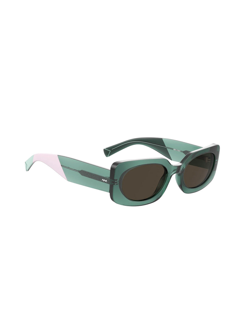 Missoni Mmi0169s1ed Logo-Stamped Acetate Sunglasses — Green