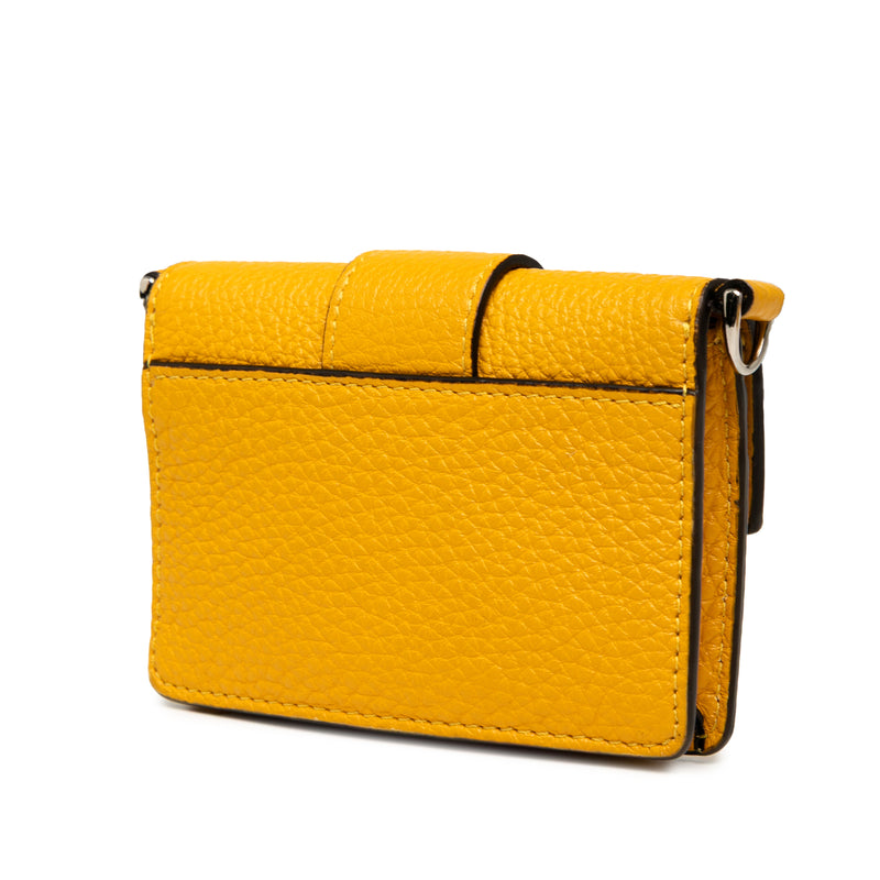 Micro Leather Flat Baguette Crossbody - Image 2