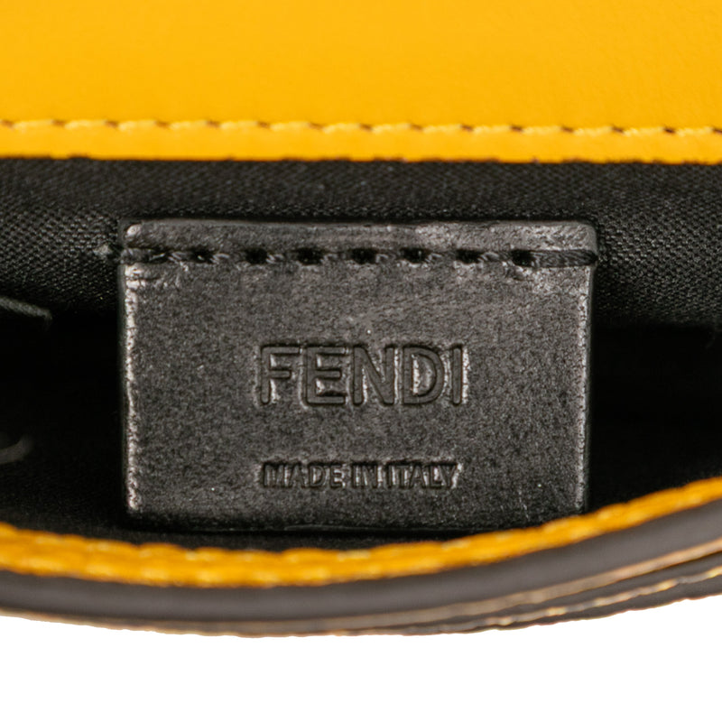 Micro Leather Flat Baguette Crossbody - Image 5