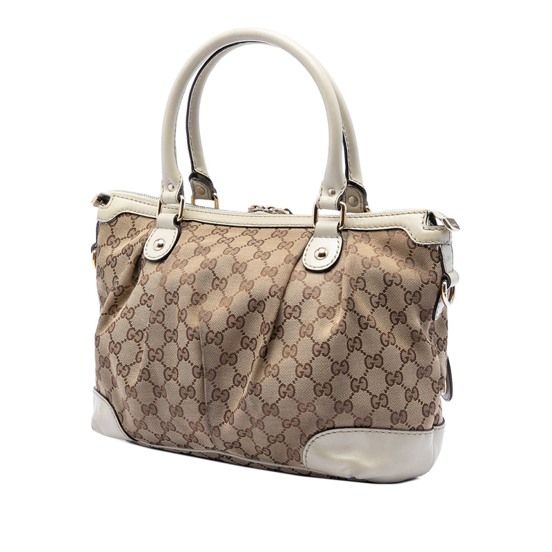 GG Canvas Sukey Satchel - Image 2