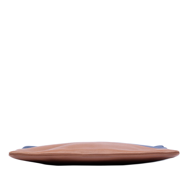 Bicolor Lambskin Solo Clutch - Image 3