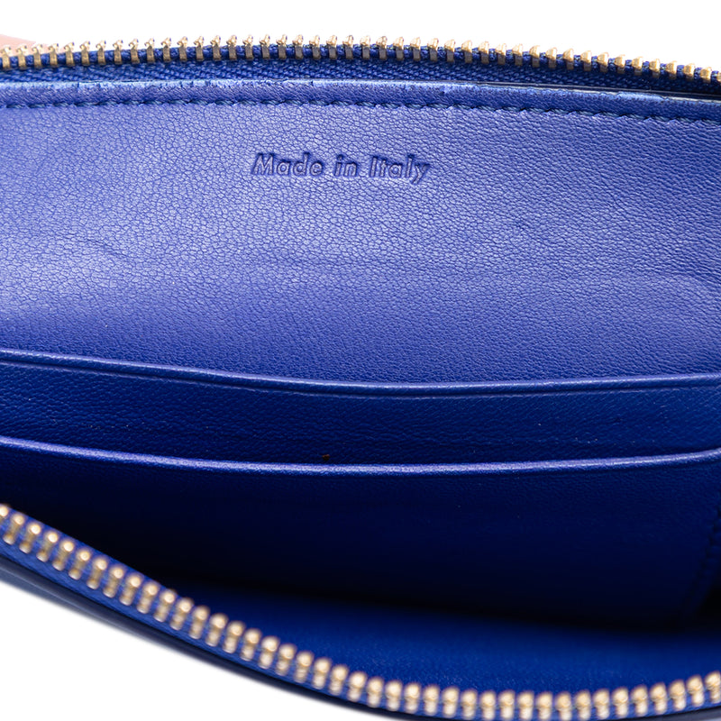Bicolor Lambskin Solo Clutch - Image 5