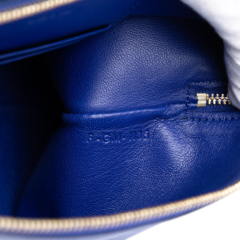 Bicolor Lambskin Solo Clutch - Image 6