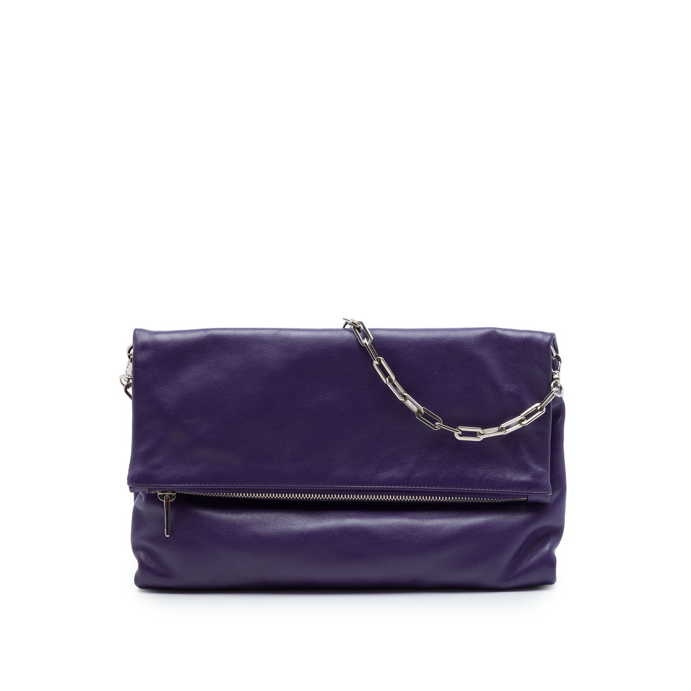 Soft Calf Fold Over Shoulder Bag - Image 1
