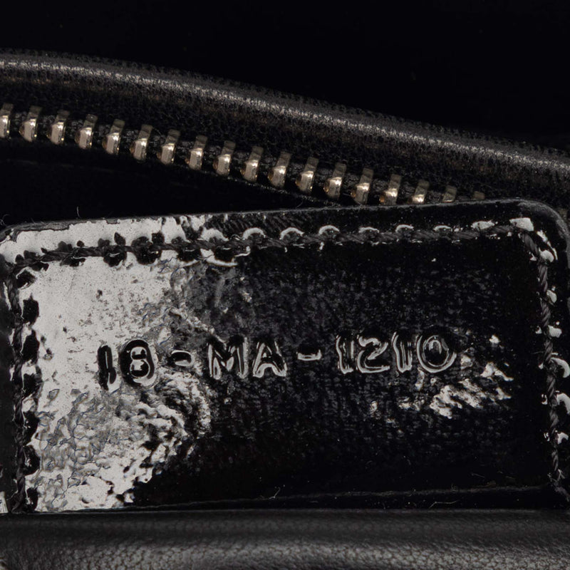Medium Multicolor Metallic Fabric and Patent Leather Lady Dior - Image 6