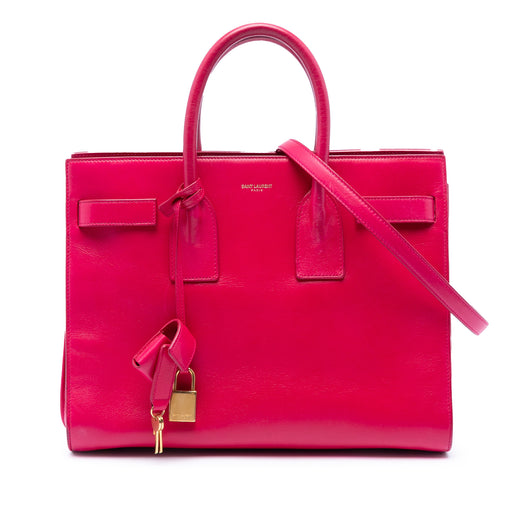Small Leather Sac De Jour Satchel - Image 1